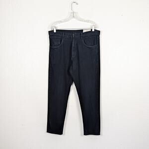 Prospective Flow Men's Black Herringbone Pants size 32 Made in USA